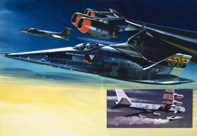 マーティン・マリエッタX-24Bシャトル 作： ウィルフ (20 世紀) ハーディ