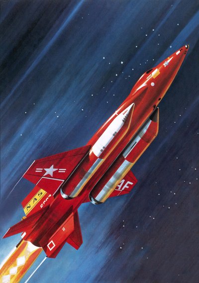 正体不明のNASAロケット機 作： ウィルフ (20 世紀) ハーディ
