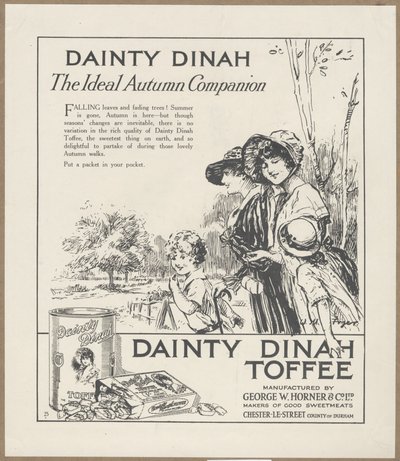 Dainty Dinah Toffee, c.1920 作： Wilfred Fryer