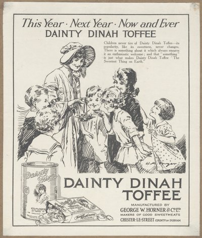 Dainty Dinah Toffee, c.1920 作： Wilfred Fryer