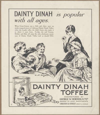 Dainty Dinah Toffee, c.1920 作： Wilfred Fryer
