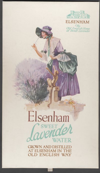 エルセンハム・ラベンダー、1920年代 作： Wilfred Fryer