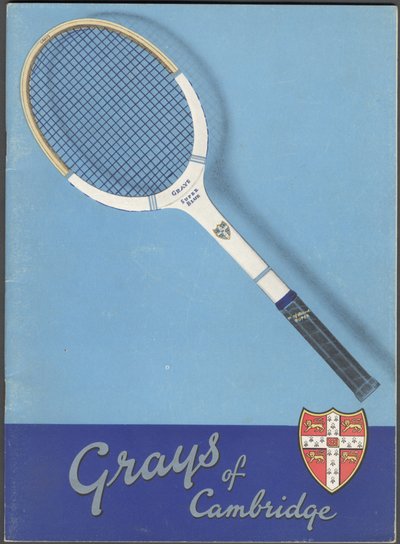 グレイズ オブ ケンブリッジのスポーツ用品、1940 年代 作： Wilfred Fryer