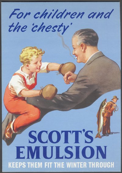 スコットのエマルジョン（1930年代 作： Wilfred Fryer