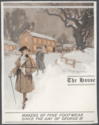 メンズウェア「ザ・ハウス」1920年代 作： Wilfred Fryer