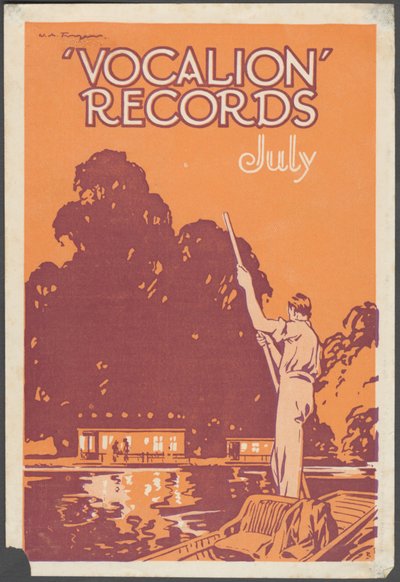 ボーカリオン・レコードの会報、1920年代 作： Wilfred Fryer