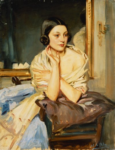 「青春」のモデルの勉強 作： Wilfred Gabriel de Glehn