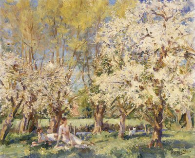 5月の陽気な月 作： Wilfred Gabriel de Glehn