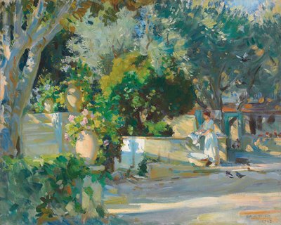 ウォッシュデー 作： Wilfred Gabriel de Glehn