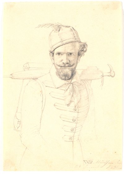 トゲのある自画像 作： Wilhelm Bendz