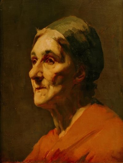 老婦人 作： Wilhelm Busch