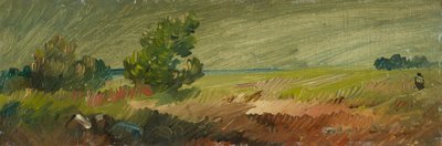 ニーダーザクセンの風景 作： Wilhelm Busch