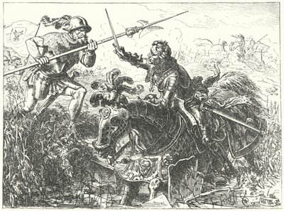 ナンシーの戦いでのブルゴーニュ公シャルル1世の死 作： Wilhelm Camphausen