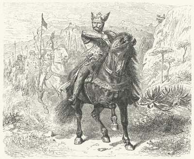 エル・シド（彫刻 作： Wilhelm Camphausen