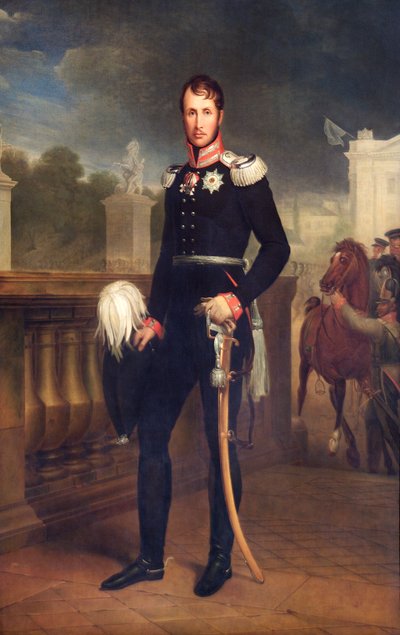 プロイセン王フリードリヒ・ウィリアム3世の肖像 1818年 作： Wilhelm Friedrich Herbig