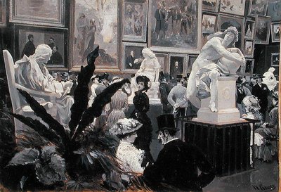 1882年のウィーン国際美術展で 作： Wilhelm Gause