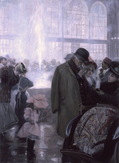 温泉 作： Wilhelm Gause