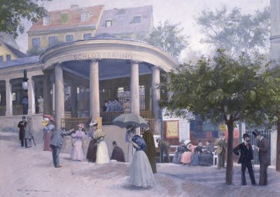 Schloßbrunnen (城の春) 作： Wilhelm Gause
