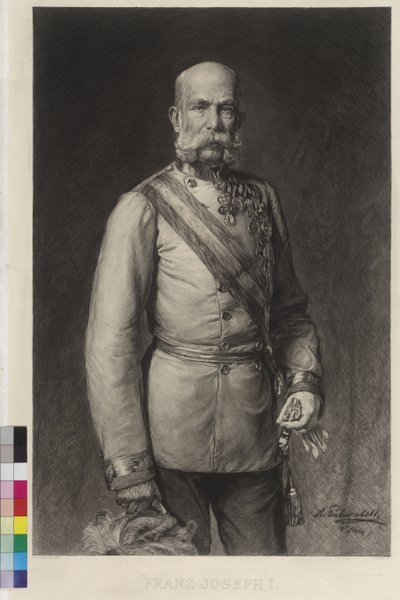 フランツ・ヨーゼフ1世 作： Wilhelm Hecht