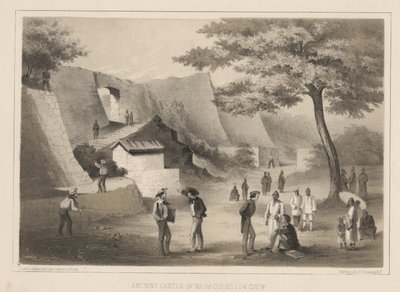 ナガクスコの古代の城、ルーチュー、1855 作： Wilhelm Joseph Heine