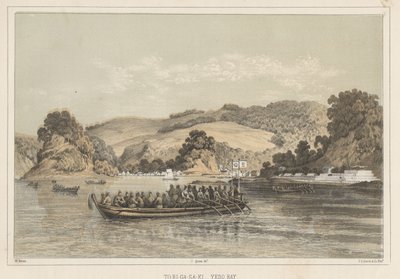 To-Ri-Sa-Ki、Yedo Bay、1855 作： Wilhelm Joseph Heine