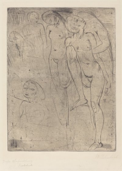 大復活 作： Wilhelm Lehmbruck