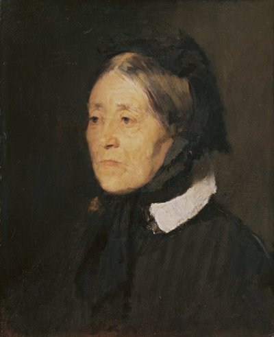 アンナ・ゲンツさん 作： Wilhelm Maria Hubertus Leibl
