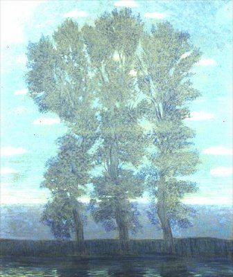 湖の前の木 作： Wilhelm List