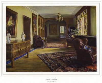 カーペットメーカーHalbmond-Teppichfabrik Von Koch Und Te Kock社のビジネス（カラーリトグラフ 作： Wilhelm Ludwig Heinrich Claudius