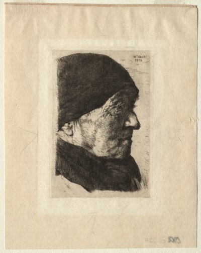 農民の頭 作： Wilhelm Maria Hubertus Leibl