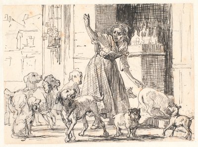 強引な求婚者 作： Wilhelm Marstrand