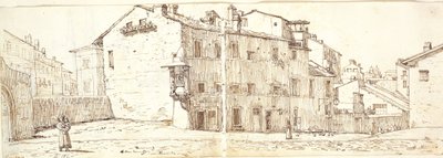 モンテ ピンチョ地区、ローマの通り 作： Wilhelm Marstrand