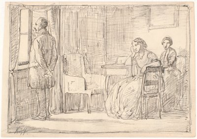 失望 作： Wilhelm Marstrand