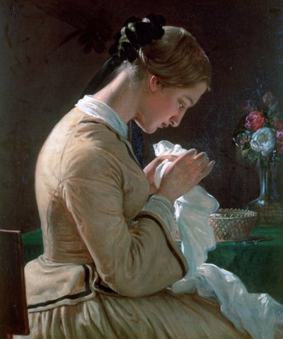 ソーラマリアボルチの肖像、c1830-1873 作： Wilhelm Marstrand