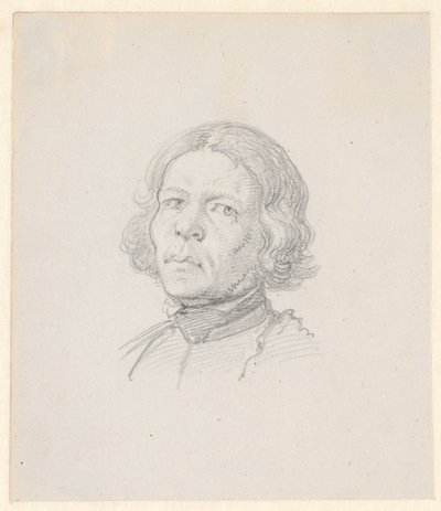 ポートレート ヘッド、スウェーデンの農家 作： Wilhelm Marstrand