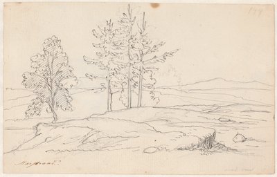 スウェーデンの風景 作： Wilhelm Marstrand