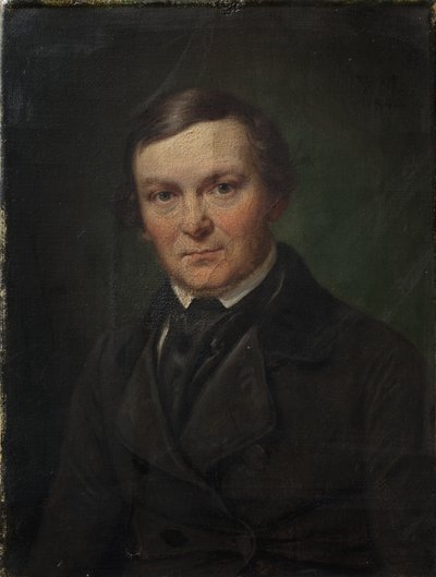 建築家ゴットリーブ・ビンデスボル 作： Wilhelm Marstrand