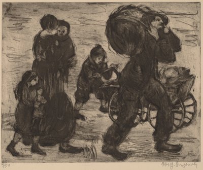 難民家族 作： Wilhelm Oesterle