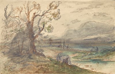 川辺の風景 作： Wilhelm Steinfeld