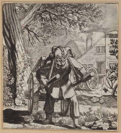 自分の力を過信する愚か者 作： Wilhelm Stettler