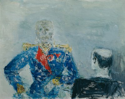 将軍と外交官 作： Wilhelm Thöny