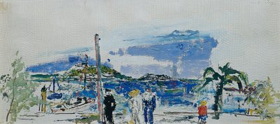 ビーチの船員 作： Wilhelm Thöny