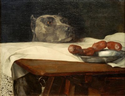 ルビコンのシーザー 作： Wilhelm Trübner