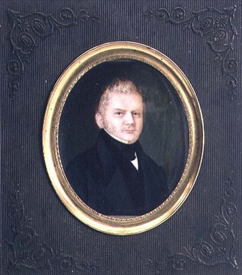 アレクサンダー・ムラヴィヨフの肖像 1840年頃 （水彩・グワッシュ） 作： Wilhelmina Feodorovna Gebhard
