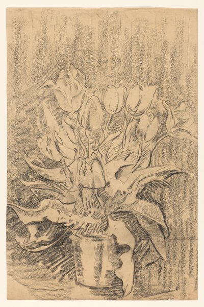 チューリップの花瓶 作： Wilhelmus Johannes Steenhoff