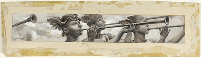 ツバメのツイッターをかき消す、トランペットの轟音 作： Will Hicock Low