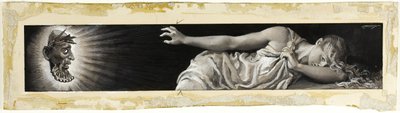 鋭利な槍のようなソフィストの目は、彼女を完全に貫いた 作： Will Hicock Low