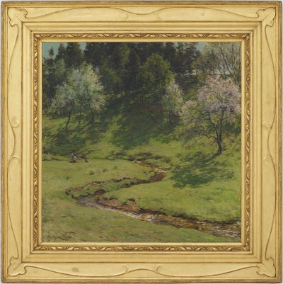 ブロッサム・タイム 作： Willard Leroy Metcalf