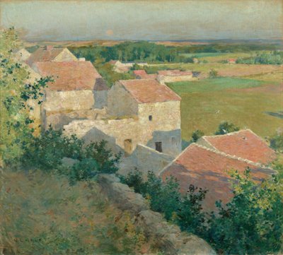 作： Willard Leroy Metcalf