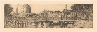 遠恵前 作： Willem Adrianus Grondhout (signed by artist)